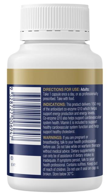 CoQ10 Excel 150mg, 90caps - BioCeuticals Professional