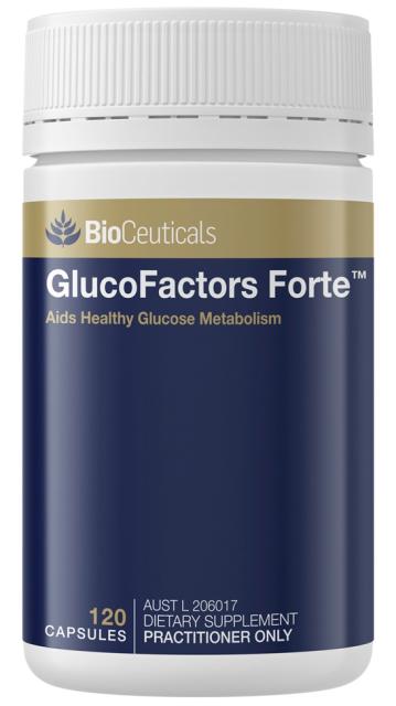 GlucoFactors Forte, 120caps - BioCeuticals Professional