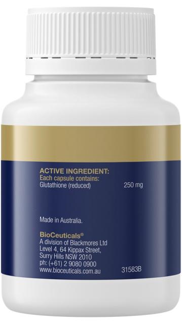 Glutathione, 60caps - BioCeuticals Professional