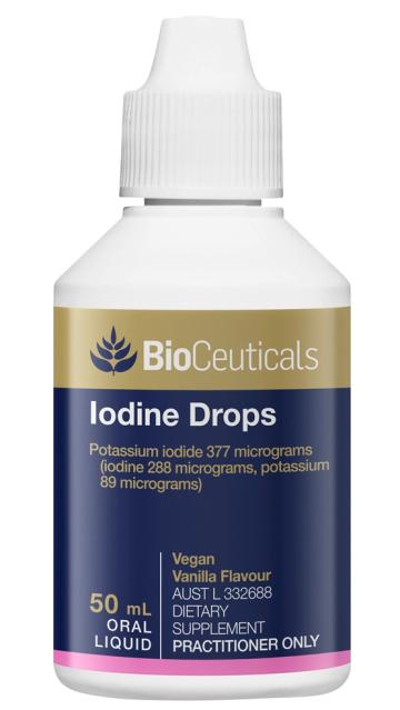 Iodine Drops, 50ml - BioCeuticals Professional