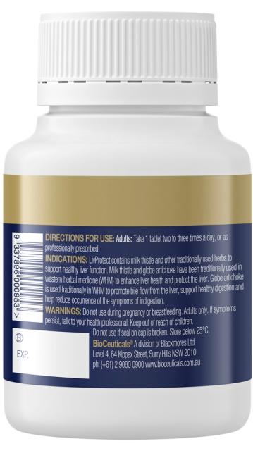 LivProtect, 60tabs - BioCeuticals Professional