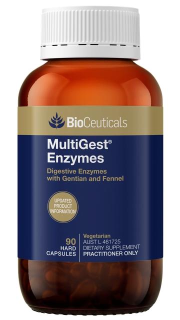 MultiGest Enzymes, 90caps - BioCeuticals Professional