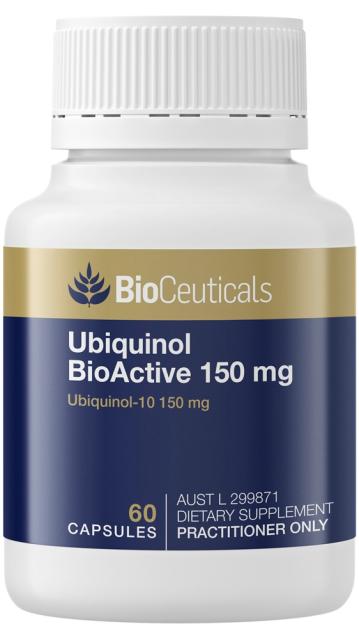 Ubiquinol BioActive 150mg, 60caps - BioCeuticals Professional