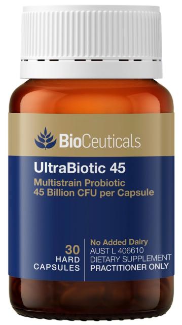 UltraBiotic 45, 30caps - BioCeuticals Professional