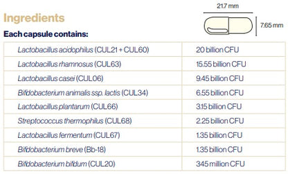 UltraBiotic 60, 30caps - BioCeuticals Professional