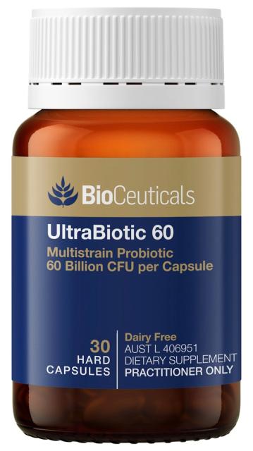 UltraBiotic 60, 30caps - BioCeuticals Professional
