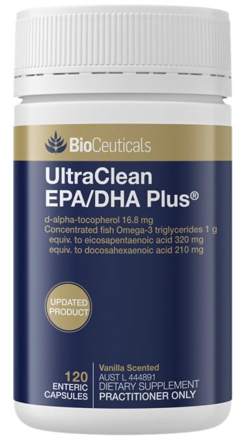 UltraClean EPA/DHA Plus, 120caps - BioCeuticals Professional