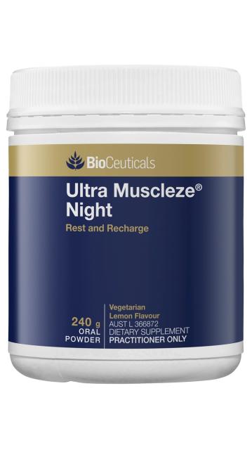 Ultra Muscleze Night, 240gm - BioCeuticals Professional