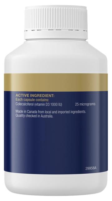 D3 Capsules, 240sg - BioCeuticals Professional