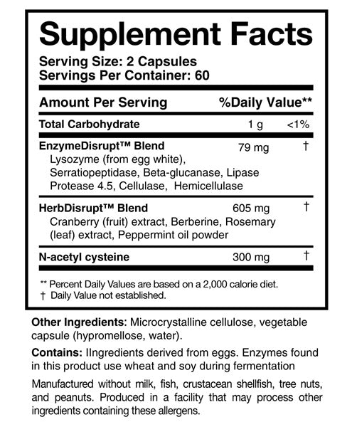 BioDisrupt - Researched Nutritionals