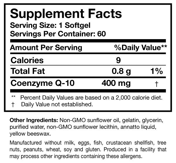 CoQ10 Power - Researched Nutritionals