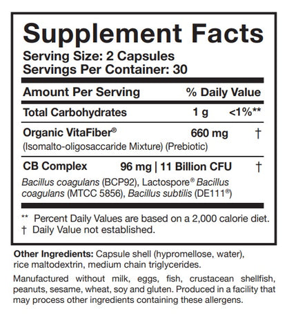 CoreBiotic - Researched Nutritionals