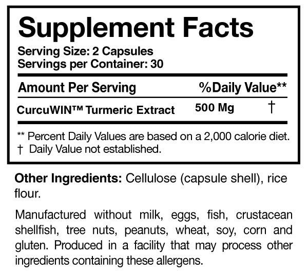 Curcumin Pure - Researched Nutritionals