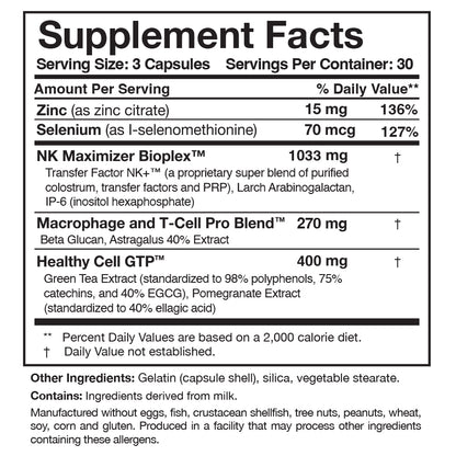 Transfer Factor Multi-Immune (Mushroom-Free) - Researched Nutritionals