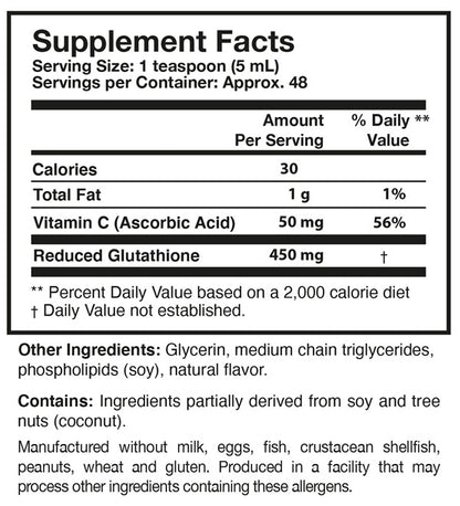 Tri-Fortify Liposomal Glutathione (Orange) - Researched Nutritionals