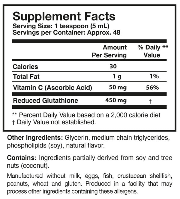 Tri-Fortify Liposomal Glutathione (Watermelon) - Researched Nutritionals