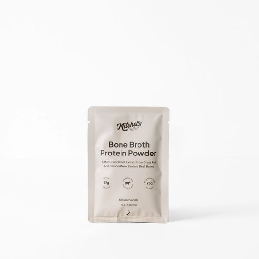 Mitchells | Bone Broth Protein Single Serve | Natural Vanilla