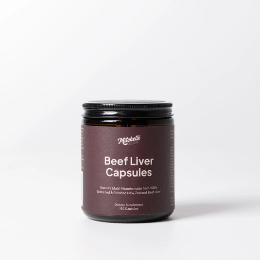 Mitchells | Beef Liver 150 Capsules 150