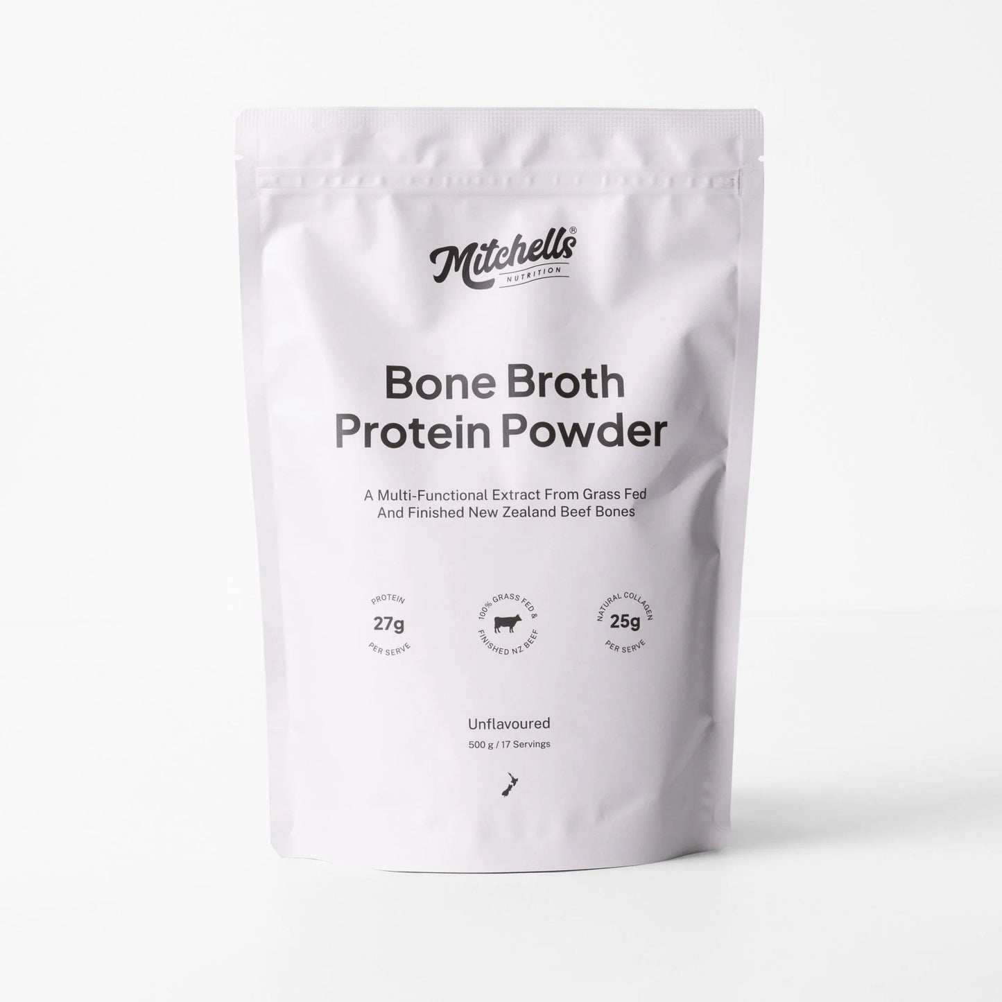 Mitchells | Bone Broth Protein Powder | Unflavoured 500g