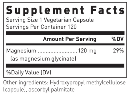 MAGNESIUM GLYCINATE 120’S- Douglas Laboratories