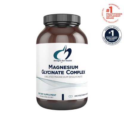 Magnesium Glycinate Complex 240 (300mg)- Designs for Health (DFH)