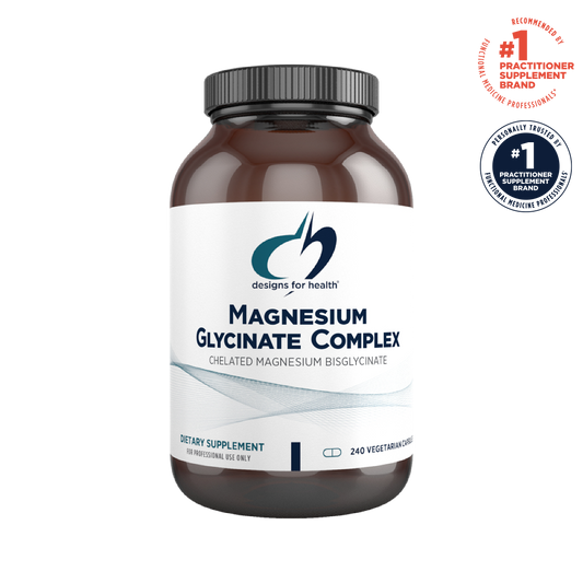 Magnesium Glycinate Complex 240 (300mg)- Designs for Health (DFH)