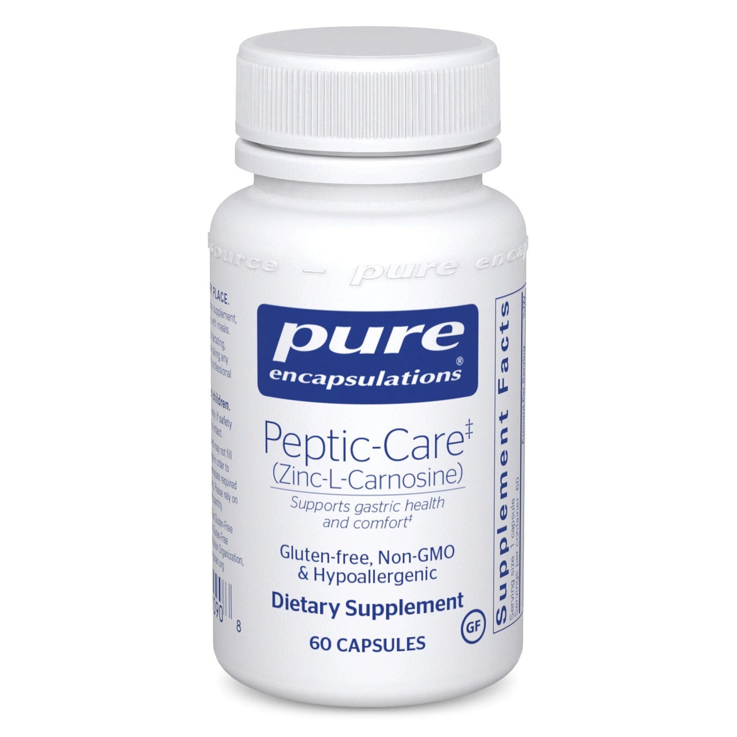 Peptic-Care (Zinc-L-Carnosine)- Pure Encapsulations