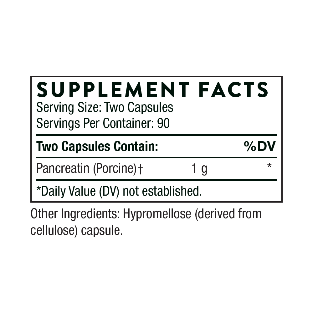 Pancreatic Enzymes (Formerly Dipan-9) - Thorne