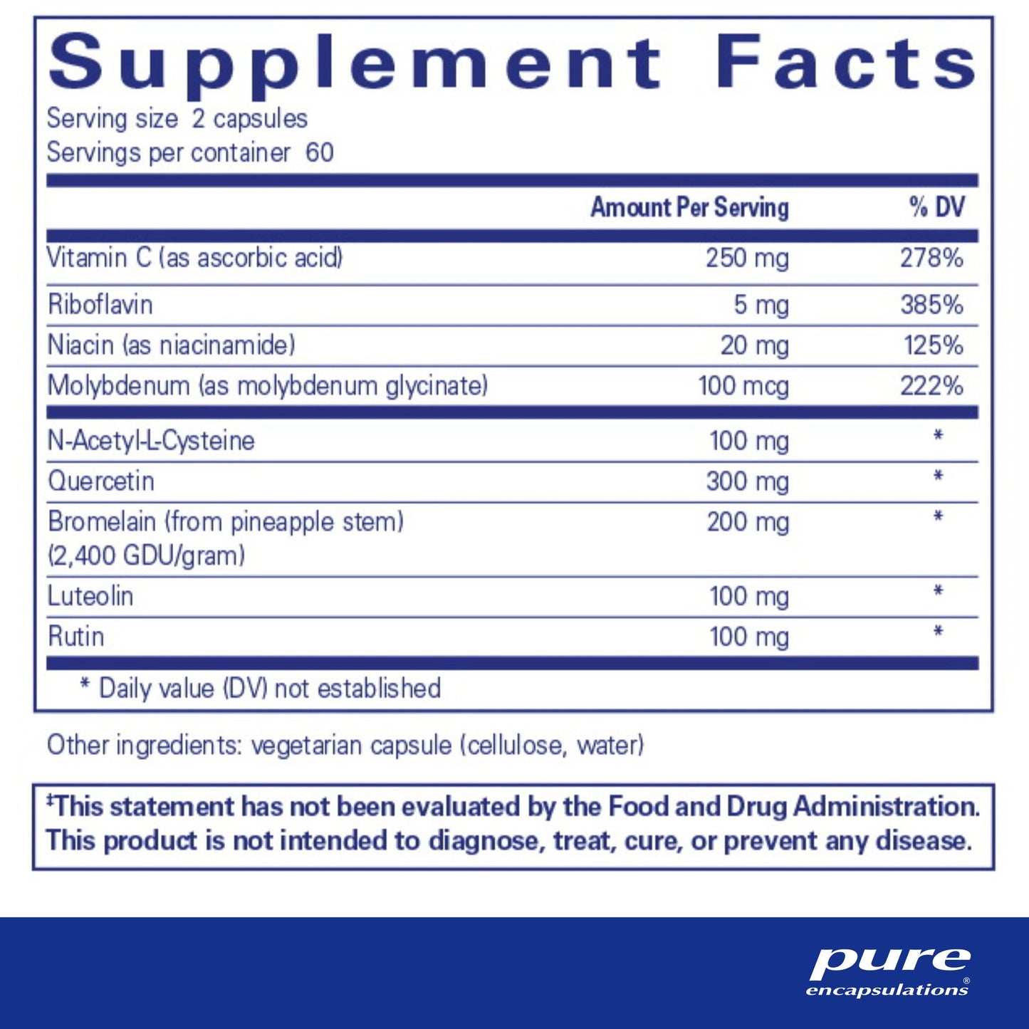 Hist Reset - Pure Encapsulations