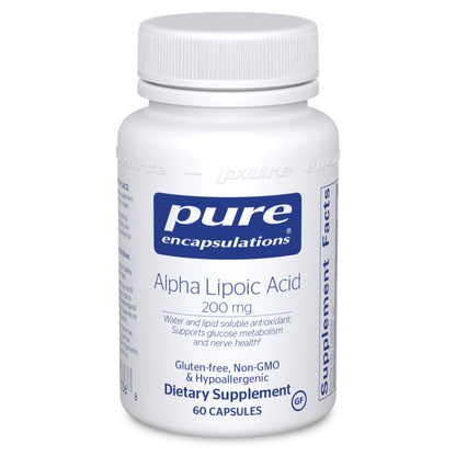 Alpha Lipoic Acid (200 mg) - Pure Encapsulations