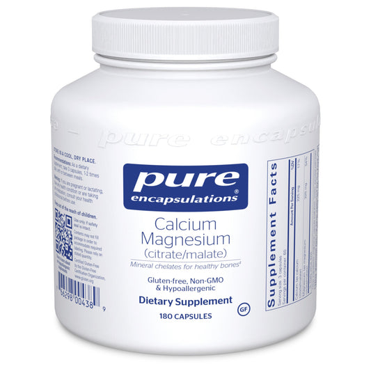 Calcium Magnesium (citrate/malate) - Pure Encapsulations