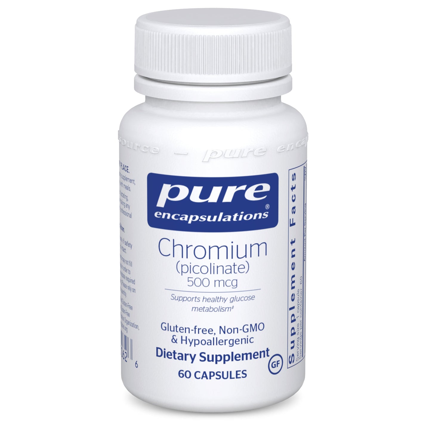 Chromium (picolinate) 500 mcg - Pure Encapsulations