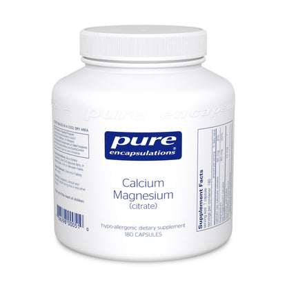 Calcium Magnesium (citrate) - Pure Encapsulations