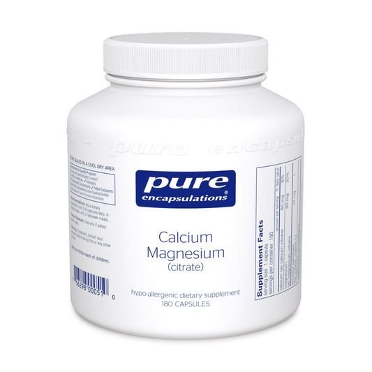 Calcium Magnesium (citrate) - Pure Encapsulations