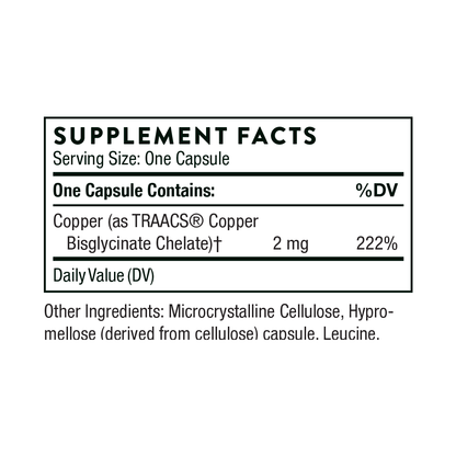 Copper Bisglycinate - Thorne